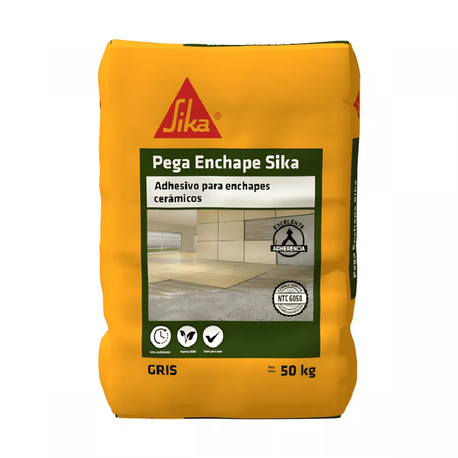 Sika® Pega enchape Gris 50Kg