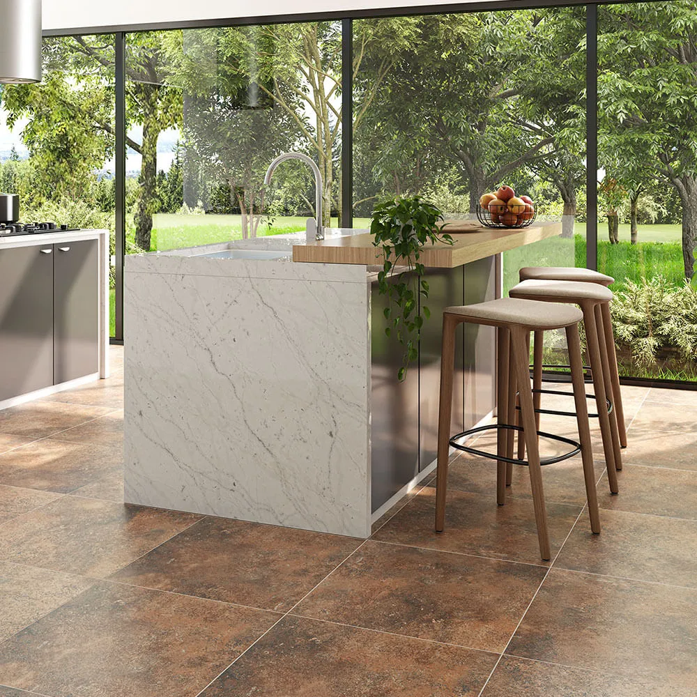 Piso Oaxaca Mocca 61x61 Caja 1.86 mt²