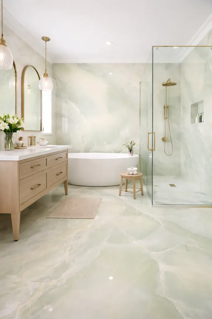 Porcelanato jade verde120x60 unidad