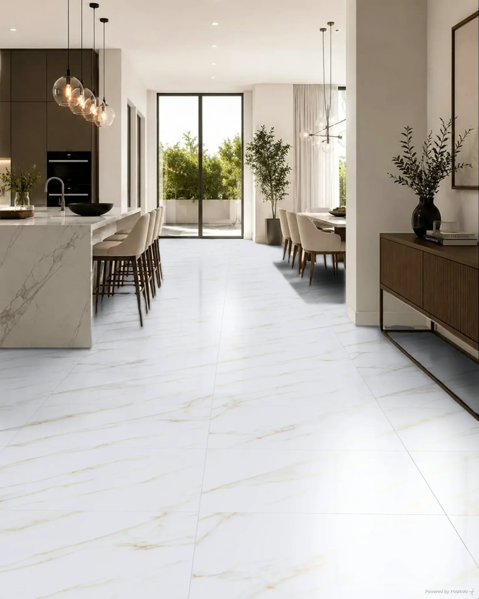 Piso Elegance Calacata 60x60 m²