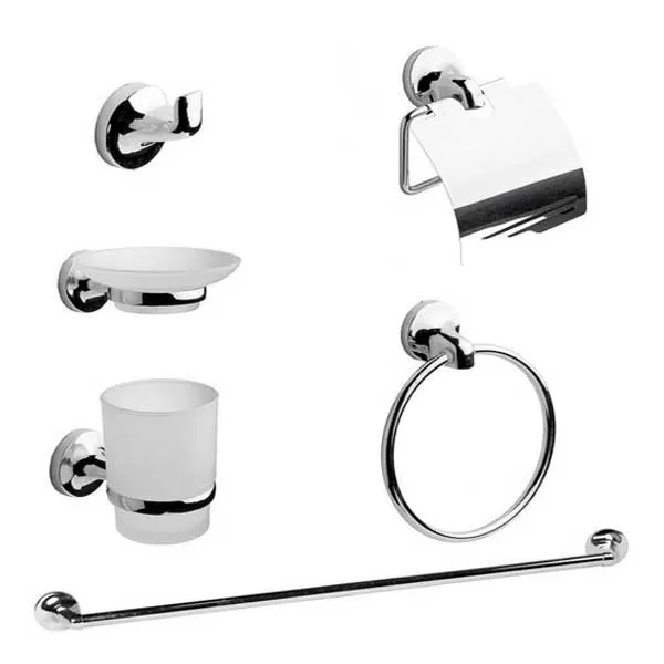 Accesorios Cromo x 6 piezas